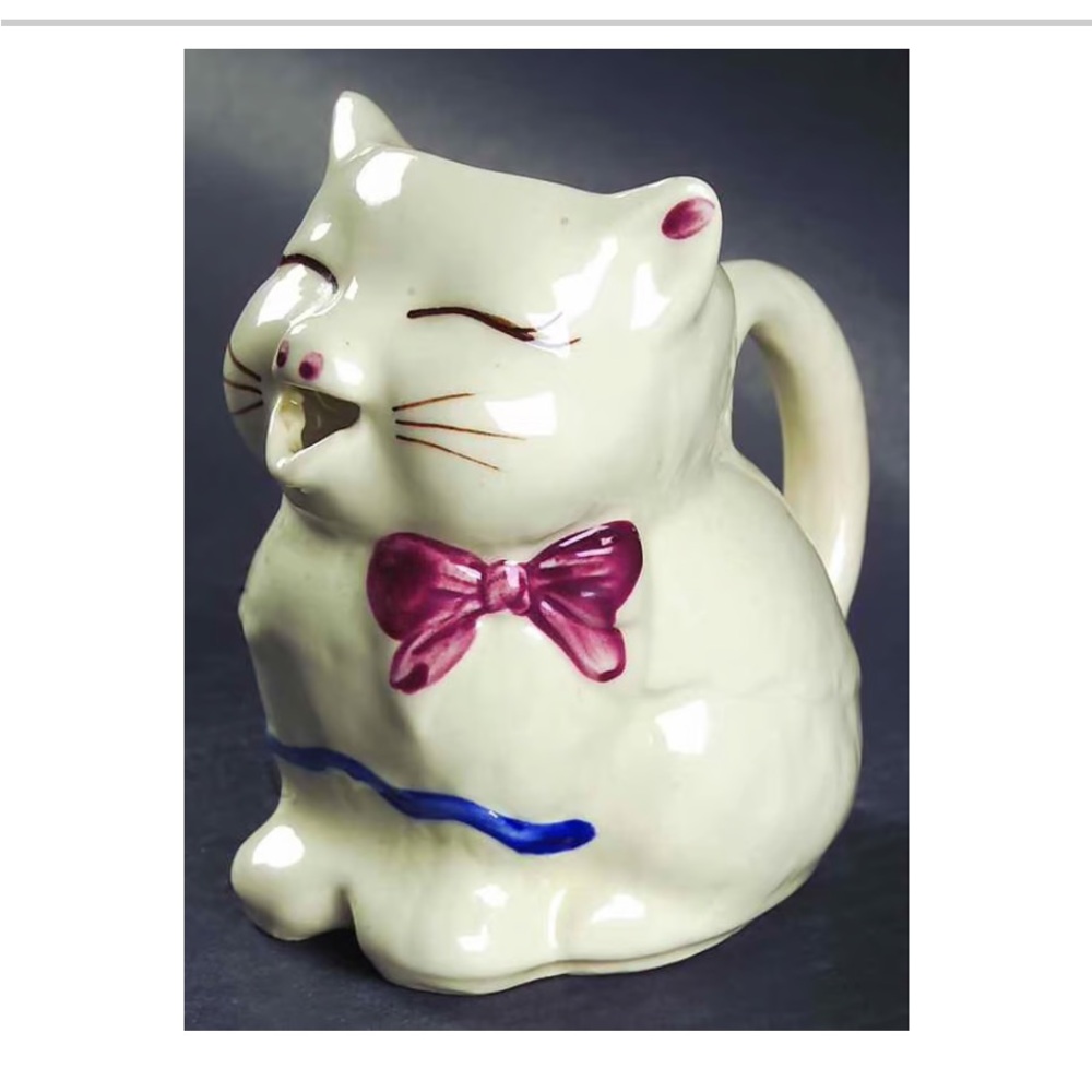 Vintage Shawnee USA Patented Puss 'n Boots Kitty Cat Creamer